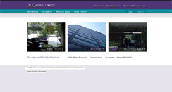 Desktop Screenshot of dwclaw.com